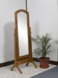 Antique Shaker Cheval Mirror