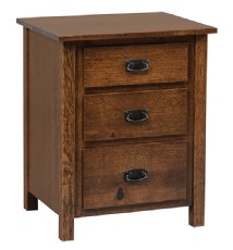 Elkins 3-Drawer Nightstand