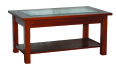 801 Glass Top Coffee Table