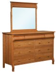 Pierre 9-Drawer Dresser Mirror