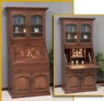 Executive Deluxe Secretary Desk w/ Doors