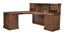 Angelo Corner Desk with Hutch