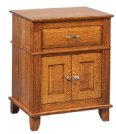 Arlington 1-Drawer 2-Door Nightstand