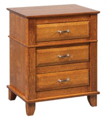 Arlington 3-Drawer Nightstand