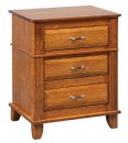 Arlington 3-Drawer Nightstand