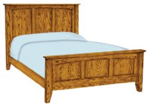 Arch Panel Bed