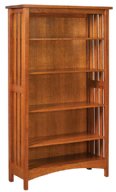 Arts & Crafts Slat Bookcase