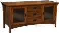 Arts & Crafts Mission TV Plasma Stand