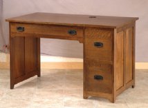 Allison Single Pedestal Desk