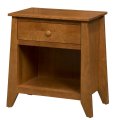 Berwick 1-Drawer Open Nightstand