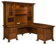 Breckenridge L-Desk with Hutch