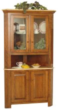 Brookline Corner Cabinet