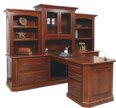 Buckingham Partner Desk with 3 Piece Hutch