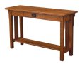 Camden Mission Open Sofa Table