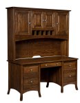 Carlisle Desk with Hutch