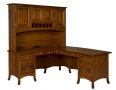 Carlisle L-Desk with Hutch