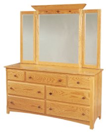 Century Mission 66" Wide Dresser