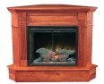 Charleston Corner  Fireplace w/ 23 inch insert