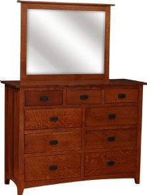 Classic Mission Tall Dresser