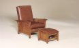 Clearspring Panel Morris Chair & Footstool