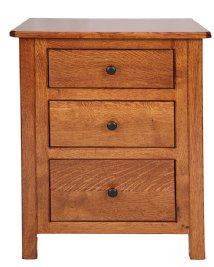 Cornwell 2-Tone 3-Drawer Nightstand