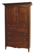 Delafield Armoire with Tray