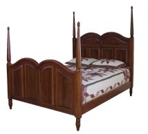 Delafield Bed with Curved Footboard