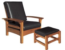 Durango Morris Chair & Footstool