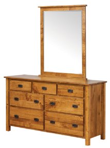 Dutch Country Mission 63" Wide Dresser