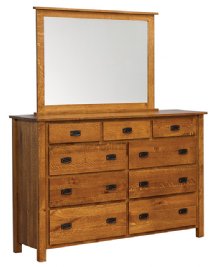 Dutch Country Mission 63" Wide Mule Dresser