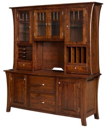Ensinada Credenza with Hutch