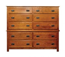 Farm Size Mission Double Chest of Drawers