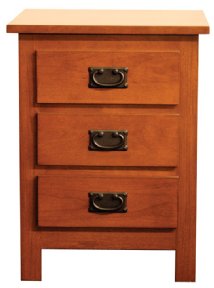 Farm Size Mission 3-Drawer Nightstand