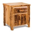 Fireside Rustic 1-Drawer, 2-Door Nightstand