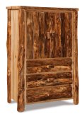 Fireside Rustic 3-Drawer, 2-Door Armoire