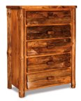 Fireside Rustic 5-Drawer Chest (Slab Front)