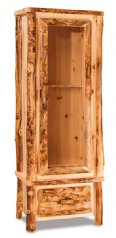 Fireside Rustic 6-Gun Cabinet with Touch Light