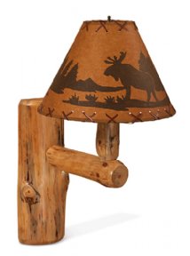 Fireside Rustic Wall Lamp