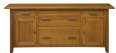 Freemont Mission 2-Door 4-Drawer Credenza