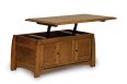 Boulder Creek Lift Top Enclosed Coffee Table