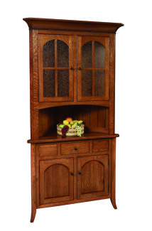 Bunker Hill 2-Door Corner Short Hutch 