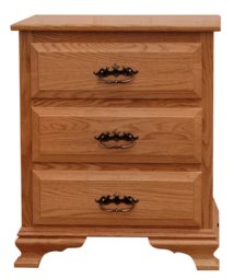 Heritage 3-Drawer Nightstand
