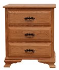 Heritage 3-Drawer Nightstand