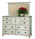 Concord White High Dresser