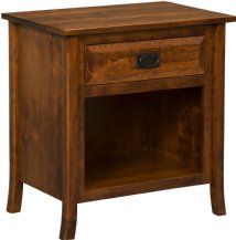 Jaxon 1-Drawer Open Nightstand