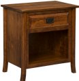 Jaxon 1-Drawer Open Nightstand