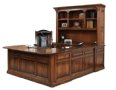 Jefferson U-Shaped Desk with Hutch