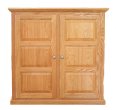 3-Panel Double Door Cupboard