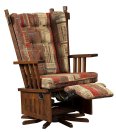 J. Mission Swivel Glider with Flip-Out Foot Rest