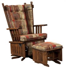 J. Mission Swivel Glider and Gliding Ottoman